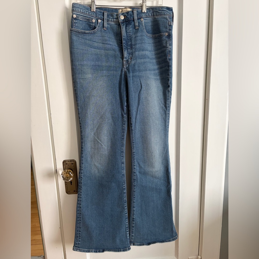 Madewell Light Blue Flare Jeans